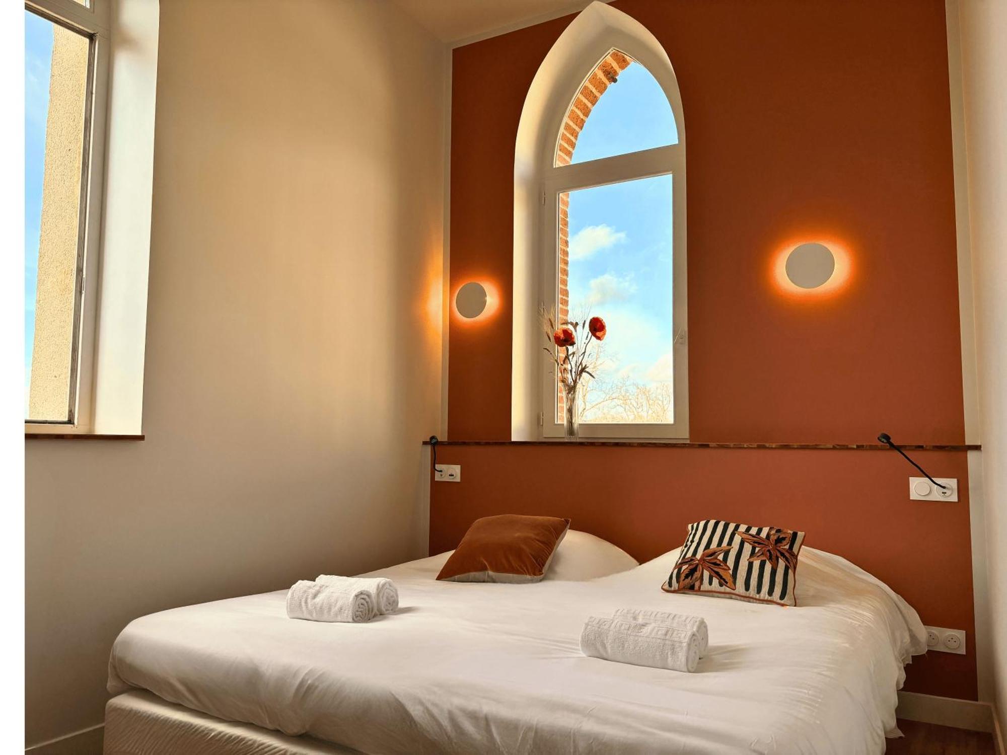 Hotellerie De L'Abbaye Bellegarde-Sainte-Marie Bagian luar foto